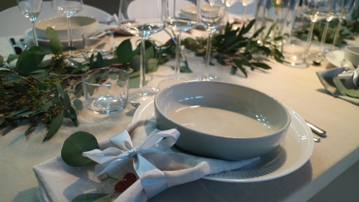 Table setting – New Year’s Eve