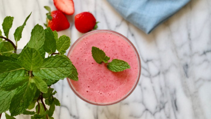 Strawberry smoothie