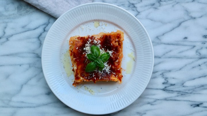 Creamy lasagna