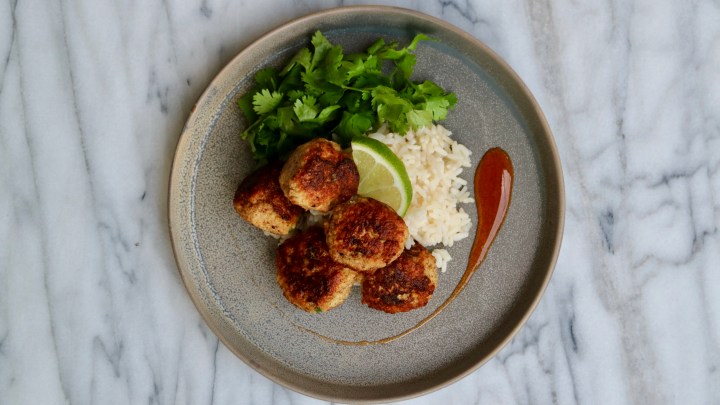 Danish chicken meatballs (Frikadeller)