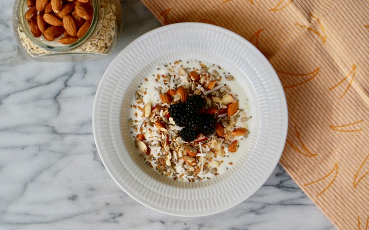 All natural breakfast müsli